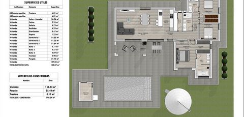 Villa en venta en Aspe