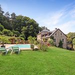 CORREZE Near TREIGNAC. Secluded 5 bedroom stone house with swimming pool and land of 37 600m2