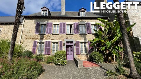 A15197 - Leggett is pleased to offer this charming maison de maître , located in Coësmes, a quiet village just a few minutes from the site of Les Roches aux Fées and 40 minutes from Rennes with a train station and airport (Breton capital). This house...