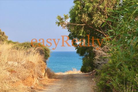 web: easyrealtyrhodes.com For sale with a building permit for two houses of 100 sqm each, with easy access, sea view and very close to a path that leads directly to the sea. This property brings together all these rare features in one of the most bea...