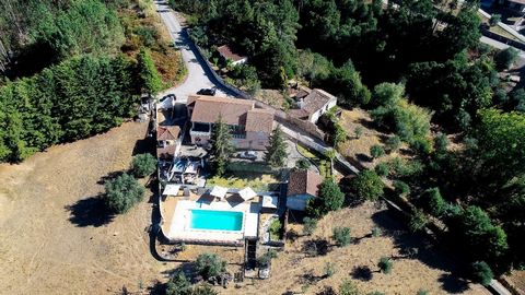 4 bedroom villa for sale in Penela! This fantastic villa located in a quiet location and with panoramic views over the mountains, has to offer all the quality of life you are looking for for you and your family. This property is ideal for either a fi...