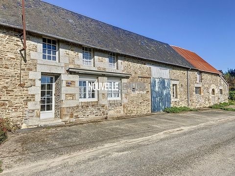 50240 ARGOUGES - 8 MINUTES FROM SAINT JAMES - 20 MINUTES FROM AVRANCHES AND MONT SAINT MICHEL - 30 MINUTES FROM FOUGERES - NEW HOME offers this stone farmhouse to renovate with a potential of 180 m2 habitable. It consists on the ground floor of a liv...