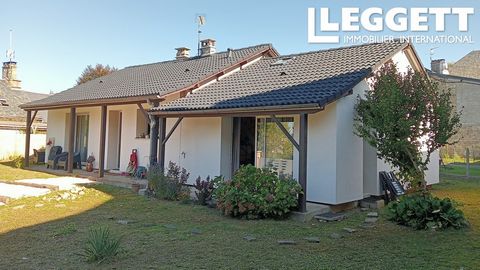 A24772PRD19 - Just a few kilometres from Marcillac-La-Croisille and within easy reach of all amenities, this attractive, recently-built, single-storey house has been fully renovated, equipped and insulated. It has a lovely adjoining flat that can be ...