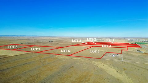 Introducing an exceptional land opportunity located in Nunn, Colorado off of County Road 29 and 96. There are 8 lots ranging from 35-45 acres presenting a great opportunity for building your dream home in Weld County. LandLot #7 spanning 36.93 +/- ac...