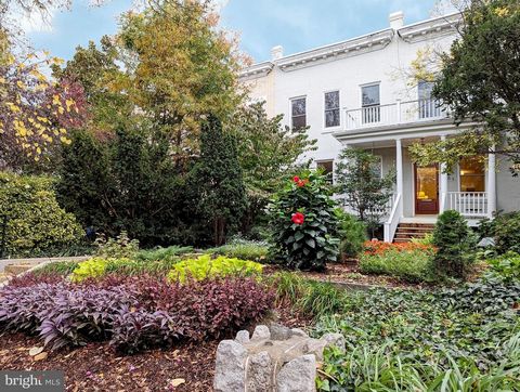 Imagine a compound on Capitol Hill, a marvelous Victorian, set in a virtual park, fabulous in scale with glorious flow, and truly in the shadow of the Dome! Imagine approximately 4500 sq. feet (formerly 151 and 153 North Carolina Avenue) of living an...