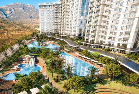 Appartements Avec Vue Mer Dans Un Lotissement Hôtelier Cinq Étoiles à Alanya Mahmutlar Mahmutlar est le quartier le plus développé d'Alanya avec ses équipements sociaux. Avec sa plage de sable s'étendant sur 5 km, ses restaurants proposant des cuisin...