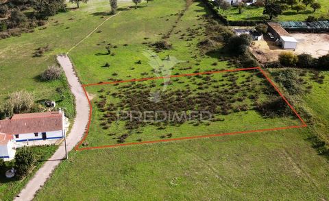 Appezzamento di terreno per la costruzione a Boavista dos Pinheiros. La struttura si trova a circa 17 km dalle spiagge della costa dell'Alentejo e a 4 km da Odemira, il capoluogo della contea. Situato a circa 80 km dall'autostrada A2, che dà accesso ...