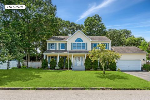 Discover your dream home in East Moriches. This 4-bedroom colonial, situated on a 0.25-acre lot, offers over 2,400 square feet of living space. The first floor features a formal dining room, living room, and a kitchen with a breakfast nook, stainless...