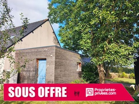 NOUVEAU ! ET RARE SUR LE MARCHE ! Chrystèle CATHELINE vous propose et ce en EXCLUSIVITE : A moins de 3 mn de la 4 voies Rennes/St Brieuc, A 30 mn de l'entrée de Rennes,15 mn de la gare de Montauban-de-Bretagne et 10 mn de Merdrignac.4 mn de ST-MEEN-L...