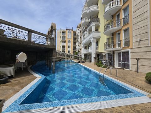 . Pool View One-bedroom apartment in Sweet Homes 2, Sunny Beach For sale is this furnished one-bedroom apartment, located on the ground floor in Sweet Homes 2. The complex is located in the central part of the Sunny Beach, in a quiet area. Extremely ...