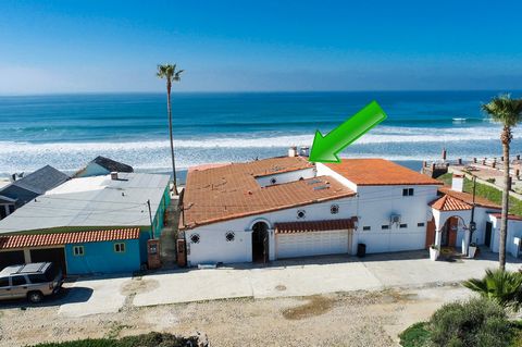 Come live the Baja Lifestyle! Oceanfront with sandy beach access in the quiet & quaint community of Rancho Reynoso. Rancho Reynoso is a smaller neighborhood of 27 homes, located 45 minutes from the US border & 10-15 minutes from downtown Rosarito. It...