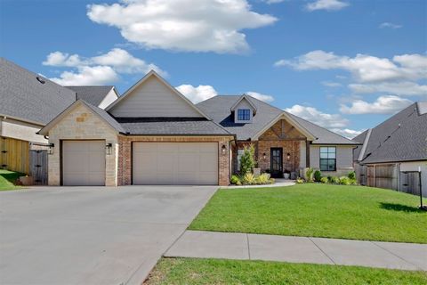 Welcome to this incredible home located in Vintage Creek. With 4 bedrooms, 3 bath rooms, additional office, covered front porch and back patio to watch the Oklahoma sunsets or storms roll through. A full 3 car garage. Upgraded carpet and appliances. ...