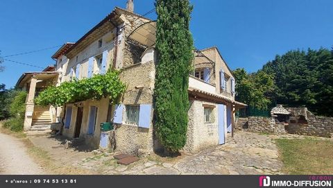 Fiche N°Id-LGB165894: Dieulefit, Huis gite van ongeveer 99 m2 bestaande uit 6 kamer(s) inclusief 2 slaapkamer(s) + Terrein van 1000 m2 - - Extra uitrusting: tuin - terras - - verwarming: Geen - Energieklasse G: 488 kWh.m2.an - Meer informatie op aanv...