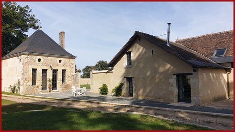 Votre conseiller immobilier Noovimo Fanny Ballard-Guerard ... , vous propose cette magnifique propriété de charme implantée sur un parc de plus de 2 hectares avec un plan d’eau et ses deux iles. Située sur la commune d’Autrèche à 15 mn d’Amboise, 30 ...