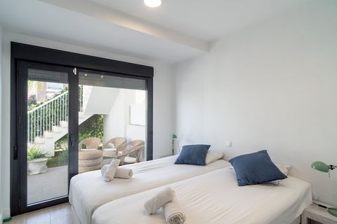 A luxurious villa with elegant design, this two-bedroom holiday home accommodates up to four guests and offers an array of premium amenities including high-quality mattresses, two bathrooms, and a private outdoor shower in the en-suite. The villa fea...
