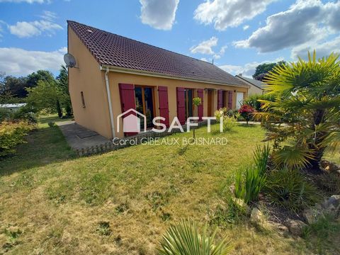 Pavillon de plain-pied avec 4 chambres idéal en résidence principale ou secondaire