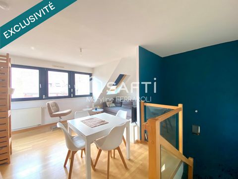 Strasbourg Centre – Duplex F3 lumineux calme