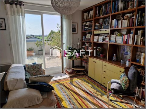 BEL APPARTEMENT LUMINEUX , AVEC GRANDE TERRASSE SANS VIS A VIS .