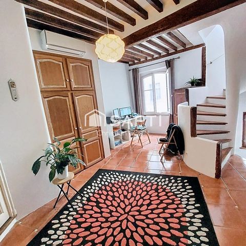 GRAND T3 ATYPIQUE EN DUPLEX DE 79M2+CAVE+ PARKING