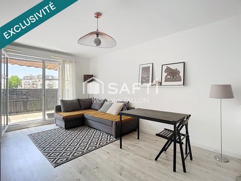 Superbe 3 pièces 61m2 lumineux avec parking au coeur de Maisons Alfort
