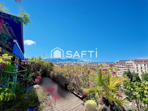 Duplex d’exception avec rooftop-jardin et vue panoramique – Carré d’Or, Marseille