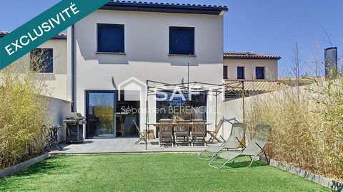 Maison contemporaine Mèze de 2021, garage, jardin T4 98m²