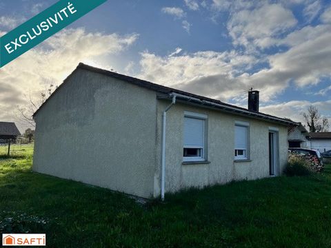 Maison 71m² 3 chambres, terrain 950m²