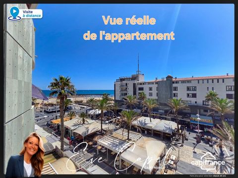 Appartement à vendre 2 pièces LE CAP D'AGDE (34), Studio Cabine avec Loggia, Climatisé dans résidence avec Piscine, vue Mer