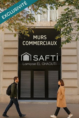 Grand local commercial sur 2 niveaux (murs libres)