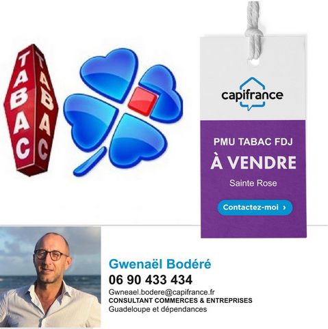 Fonds de commerce à vendre SAINTE ROSE (971)