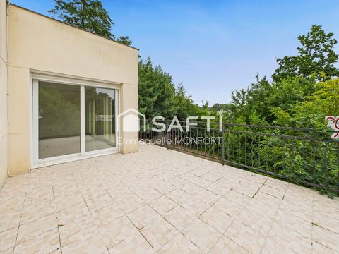 Maison contemporaine - jardin 1135 m2