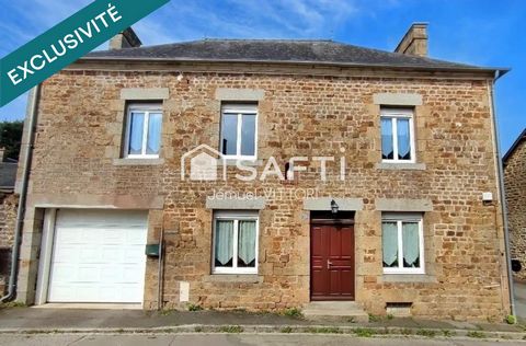Maison en pierre, 3 chambres, porche, dépendance et terrain clos