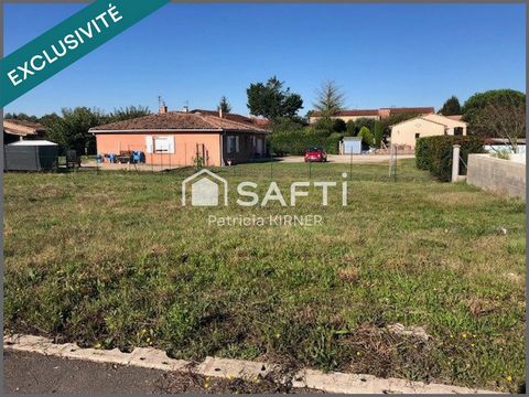 Terrain plat viabilisé à construire - 429 m²