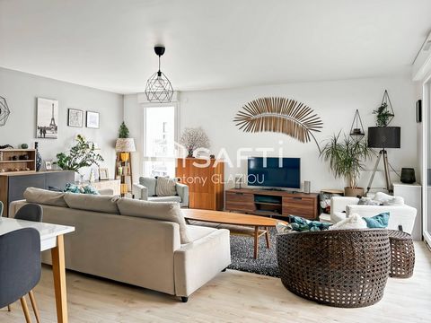 Lumière & espace en duplex avec grande terrasse