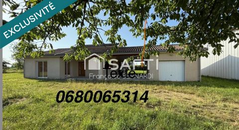 Maison de plain- pied avec dépendances Proche des commodités en campagne terrain 5045 m2