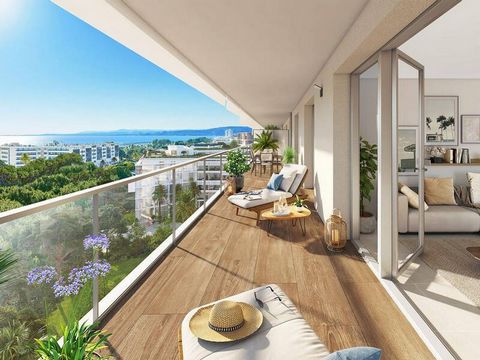 New program Saint Laurent du Var with SEA VIEW : With its rooftop infinity pool, upscale apartments and sea views from the 4th floor, this residence captures the charm of the Côte d'Azur. It offers beautiful contemporary apartments with long balconie...