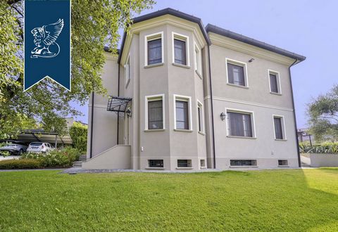 This elegant estate girdled by a very private green area is currently up for sale in Erbusco, province of Brescia. This recently-built luxury property for sale has been furnished with sophisticated materials such as refined parquet floors and elegant...