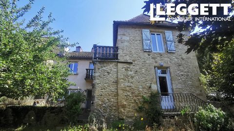 A15317 - In the heart of the village of Plazac, STONE HOUSE of about 168 m². 5 rooms, 3 bedrooms and a T2 of about 45m². Garden with trees. Independent garage sold separately. A cellar of 16m². Terraces. Information about risks to which this property...