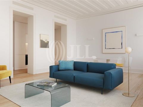 Studio apartment, new, with 30 sqm (gross floor area), with balcony, at the Conceição 123 project, in downtown Lisbon. Conceição 123 is set among the Pombaline buildings in downtown Lisbon, where the capital's urban life meets centuries-old architect...
