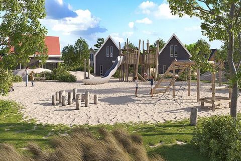 Dit vrijstaande vakantiehuis staat op het in 2023 geopende mooie vakantiepark Resort Nieuwvliet-Bad. Het ligt op 16 km. van de bekende Belgische badplaats Knokke. Het mooie Noordzeestrand ligt op slechts 1,2 km. Het vakantiehuis is comfortabel en com...
