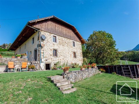 This stunning, renovated farmhouse sits on a sunny hillside with views across a rolling green valley, only 20 minutes from Annecy and a handy 1 hour from Geneva centre and airport. It is a vast and solid building, in fantastic condition, thanks to th...