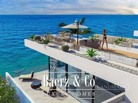 This is a new holiday project which will be built by a well-known construction company, located on the east coast of Kyrenia near the village of Kucuk Erenkoy, situated on a seafront site perched atop a cliff with a unique 270-degree view of the crys...