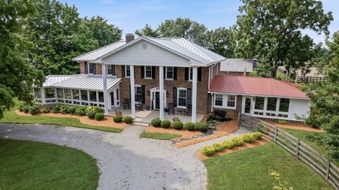 Discover this beautifully restored, fully operational Bed and Breakfast, circa 1860 estate home and horse farm on 13.46+/- acres, conveniently located near I-64. Featured in Southern Living, Bourbon Barrel Retreats, The Lane Report, and more. Enter t...