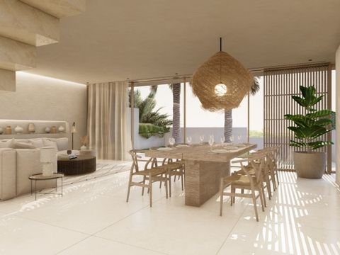 New amazing townhouse in Talamanca with 4 bedrooms and 4 bathrooms. The best of both worlds is just around the corner. 6 meter high ceilings in the master bed suite on ground floor, with private pool. One further bedroom with private garden on back s...