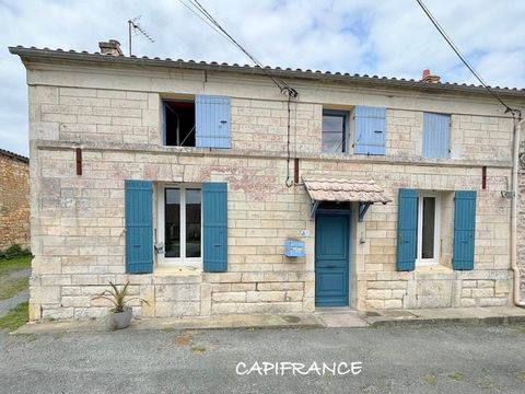 Maison charentaise familiale en pierre de taille de 136 m² habitables dans un hameau à TAILLEBOURG, Joli village historique avec ses commerces et services de proximité (école, boulangerie, tabac, presse, restaurants, cabinet médical et pharmacie...) ...