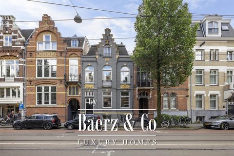 Willemsparkweg 19, 1071 GP Amsterdam In the heart of the vibrant Oud-Zuid district, we offer this very spacious house. This entire property consists of four floors and features a deep garden of over 90m², facing southwest. Location & Accessibility Th...