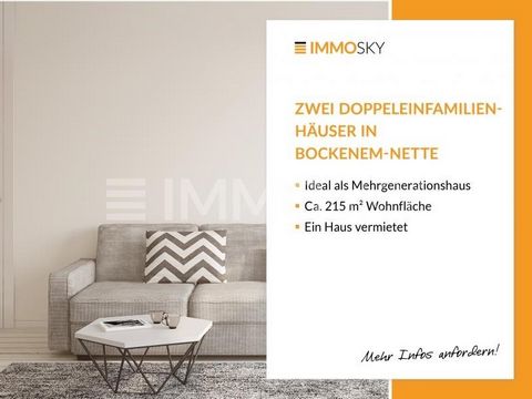 Fatti un'idea oggi e scopri questa casa bifamiliare con numerose possibilità, ampio spazio abitativo e ambiente tranquillo. Queste due case bifamiliari si trovano in una tranquilla zona residenziale di Bockenem-Nette. È perfetto anche come casa multi...