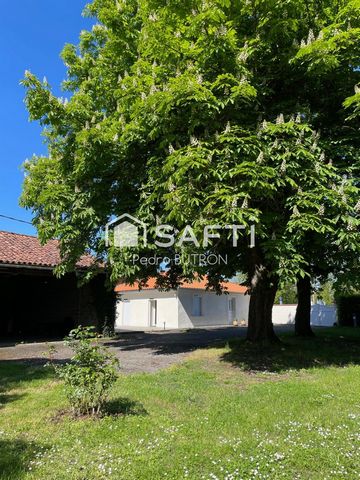 Maison située au milieu d'un parc et proche lac