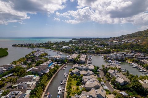 Discover luxury coastal living at its finest with this beautifully appointed 3-bedroom apartment for sale in La Balise Marina, nestled in the heart of Black River on the scenic west coast of Mauritius. Set within the only residential marina developme...