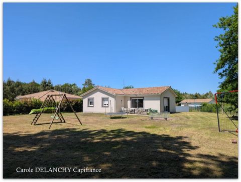 À vendre Maison récente de plain-pied, 3 chambres et bureau, proche des commodités